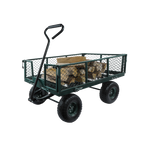 Load image into Gallery viewer, Green Heavy Duty Garden Trolley Camping Folding Cart Wagon Truck Wheelbarrow
